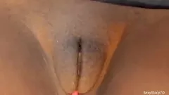 Riproduci Sessione di masturbazione spessa sottile di Sexystacy7: Figa carnosa divertente