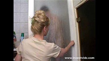 Play Mature brunette begins to suck her son very deep