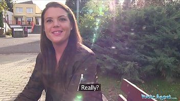 Play $ 1,000 for public sex ending in tight pussy